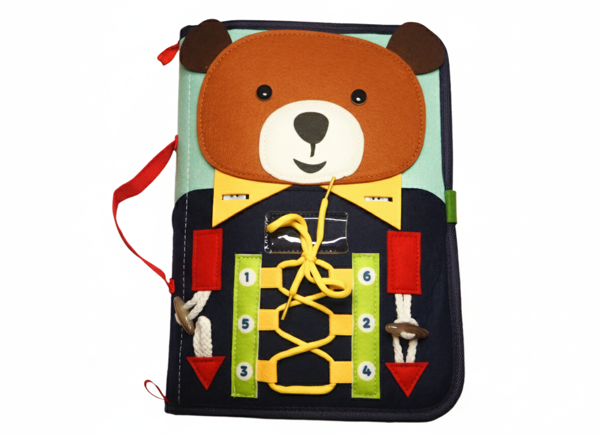 Bear Montessori Busy Book