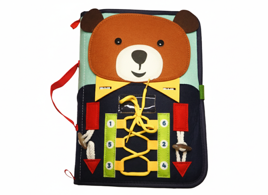 Bear Montessori Busy Book