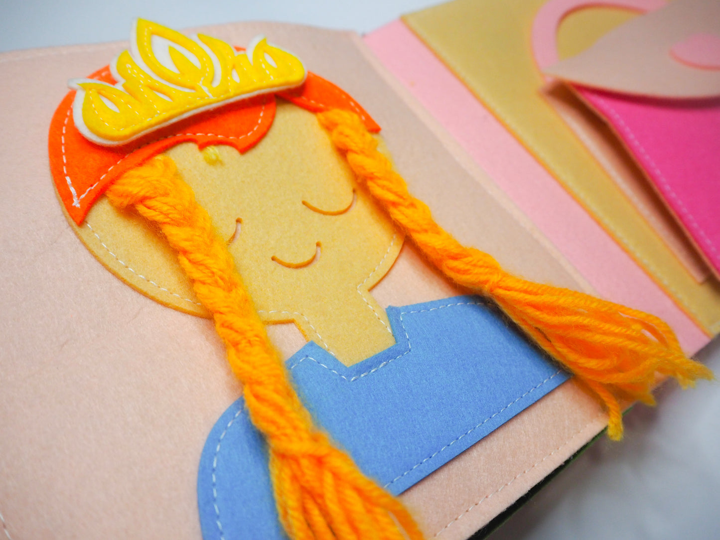 Girl's busy book